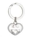 Cles - Piazza Granda, 23 - Schlüsselanhänger Gucci Dame in Silber YBF24657600100U - YBF24657600100U